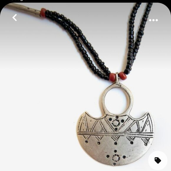 Silver Tuareg Waggeur Cross Necklace - Picture 1 of 2